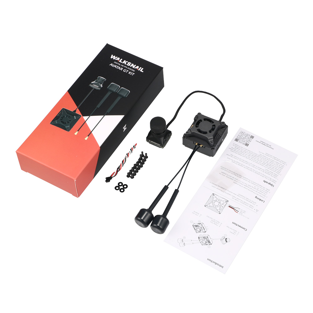 Walksnail Avatar Gt Kit 2W Vtx - Caddx Walksnail Avatar GT KIT 1080P